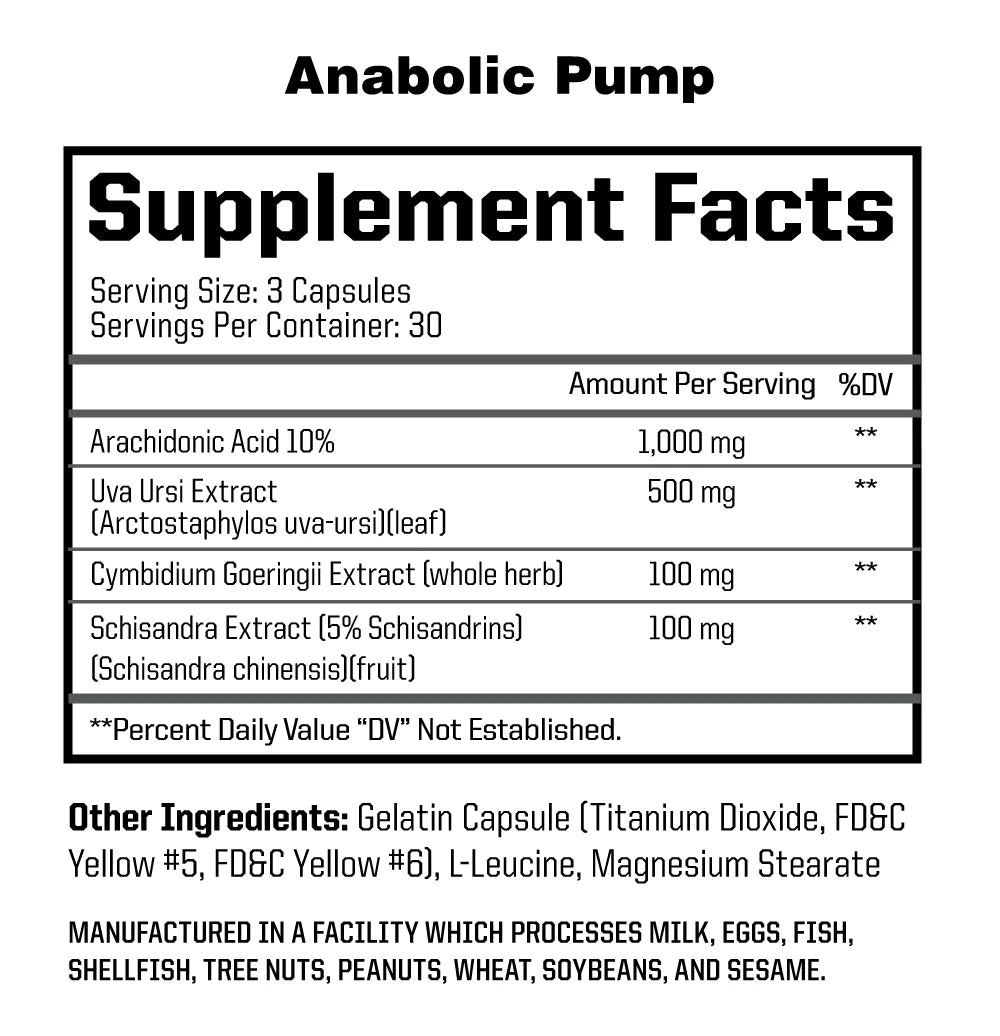 ANABOLIC PUMP